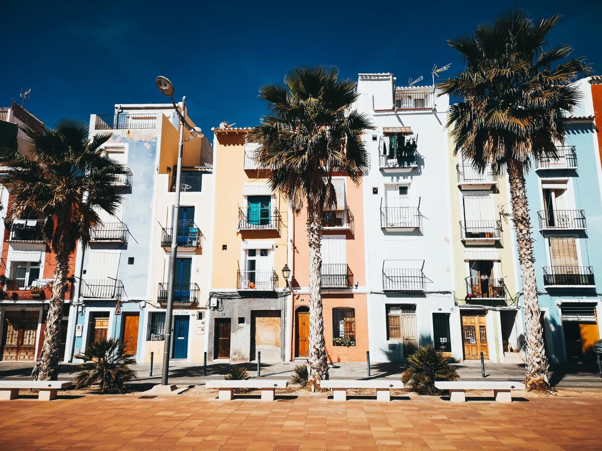 Big Apartment At Beach With Terrace Valensiya Dış mekan fotoğraf